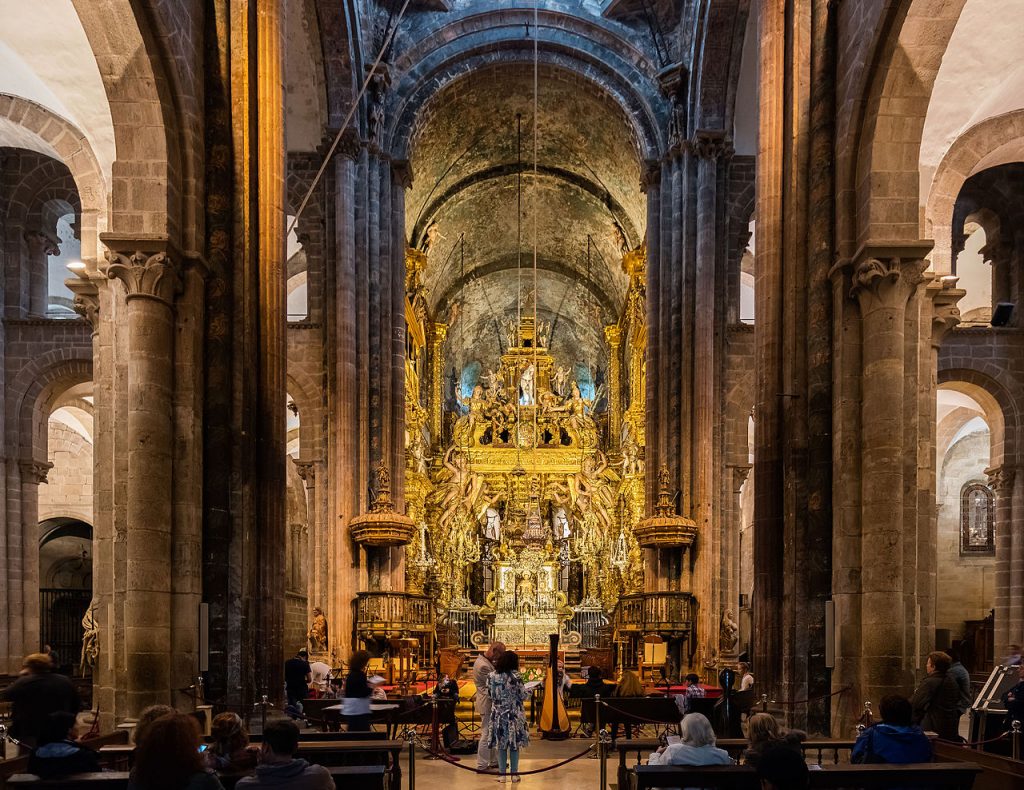 La Catedral De Santiago De Compostela. – España En La Historia